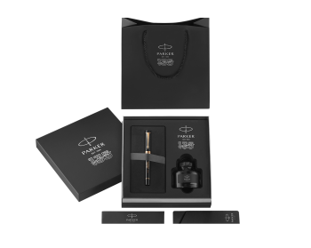 Set bút máy Parker Duofold 135 Blk GT