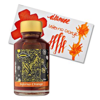 Lọ Mực Diamine Shimmer Inferno Orange 50ml