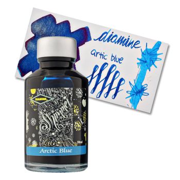 Lọ Mực Diamine Shimmer Arctic Blue 50ml
