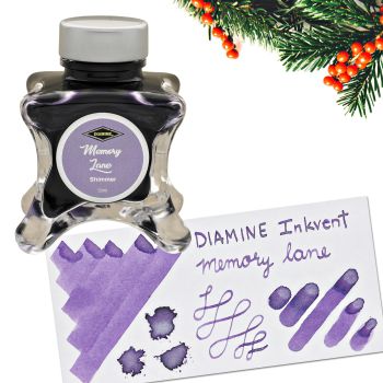 Lọ Mực Diamine Inkvent Green Edition Memory Lane Shimmer 50ml