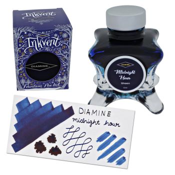 Lọ Mực Diamine Inkvent Blue Edition Midnight Hour Sheen 50ml