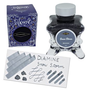 Lọ Mực Diamine Inkvent Blue Edition Snow Storm Shimmer 50ml