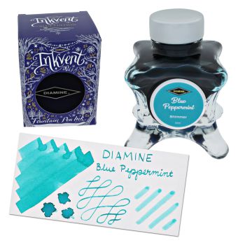 Lọ Mực Diamine Inkvent Blue Edition Blue Peppermint Shimmer 50ml