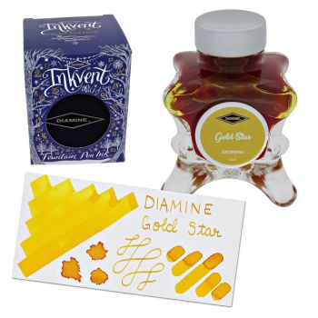 Lọ Mực Diamine Inkvent Blue Edition Gold Star Shimmer 50ml