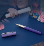 Bút máy Parker Vector XL Premium Purple Champange GT FP